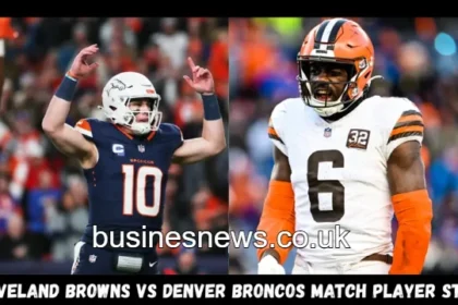 denver broncos vs cleveland browns match player stats