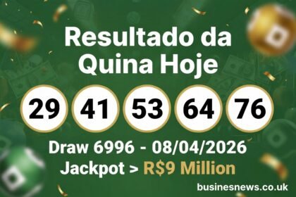 resultado da quina hoje