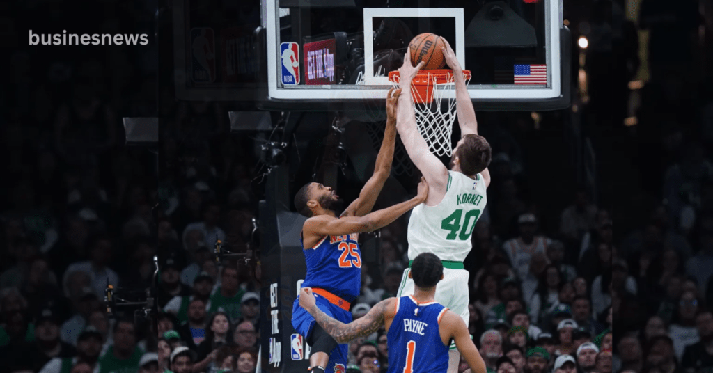 knicks vs boston celtics match player stats
